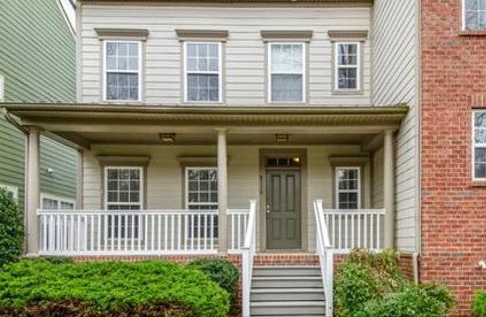 Front of house facing the creek