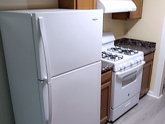Refrigerator And Gas Stove