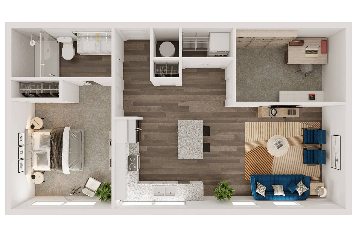 Floor plan A4 - SECOND AVE