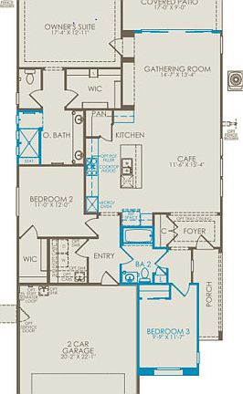 Haven Homesite 31200 Floorplan