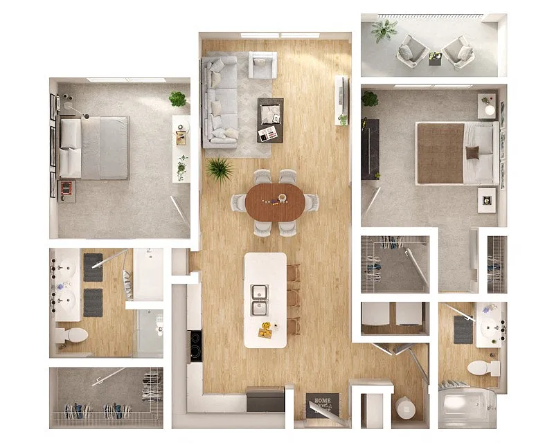 Floor plan B2C
