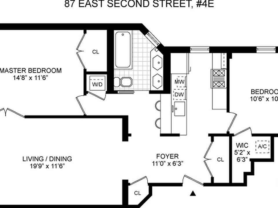 1st image of 87 E 2nd St APT 4E