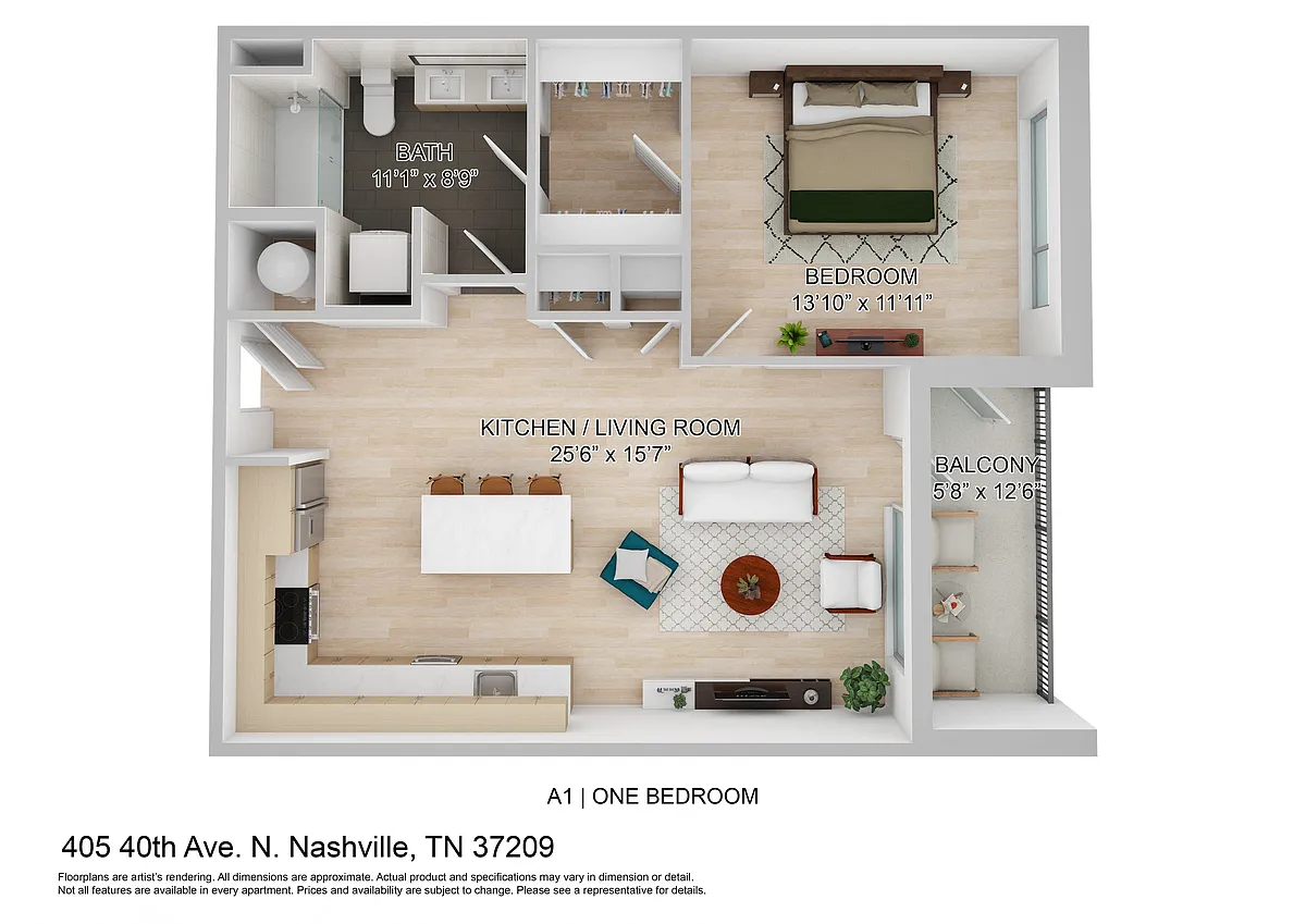 Floor plan A1