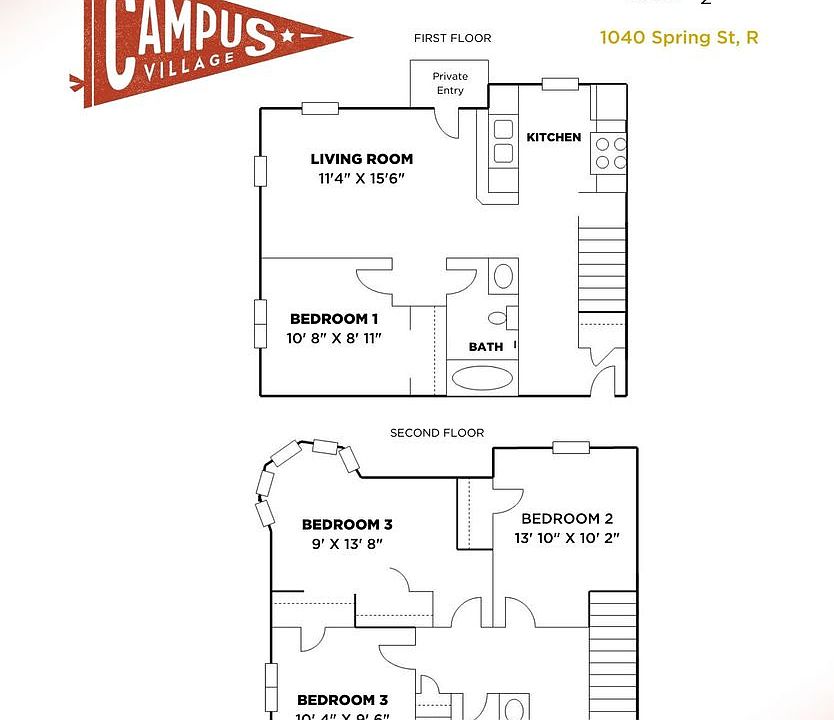 2nd image of 1040 Spring St APT R
