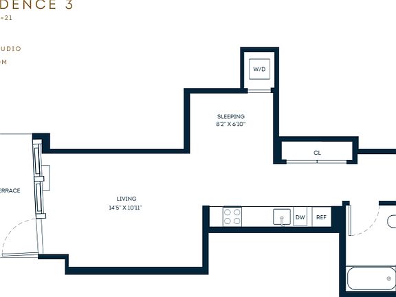 2nd image of 20 Broad St APT 2103
