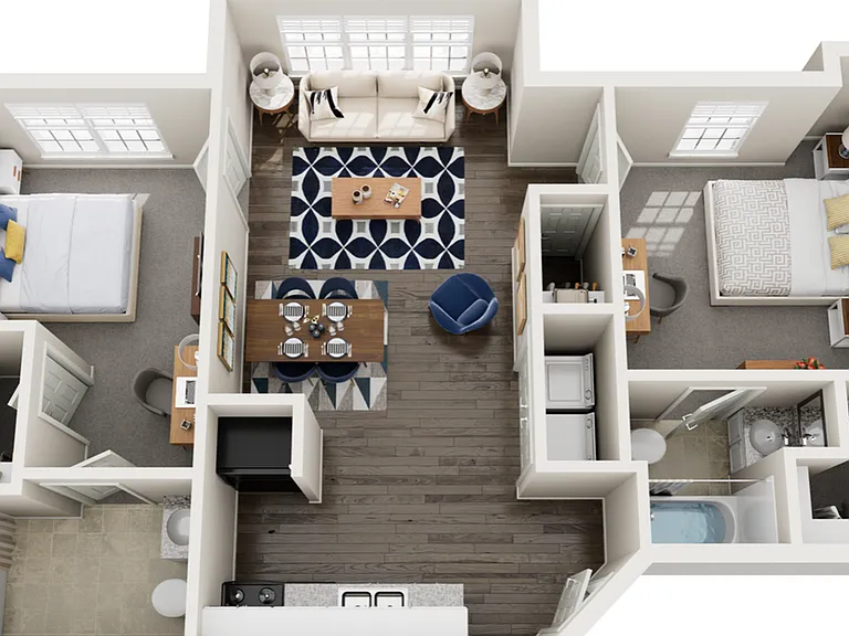 2 bed 2 bath (1) 2 bed 2 bath (1)
