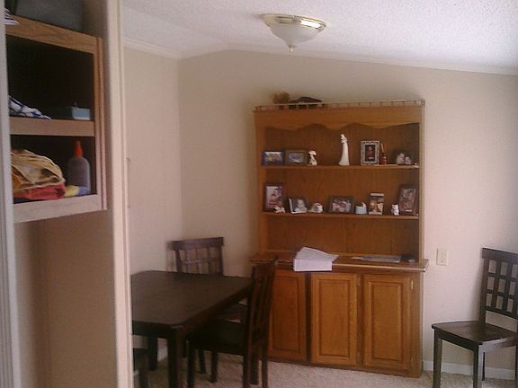 The dining room, from the front door