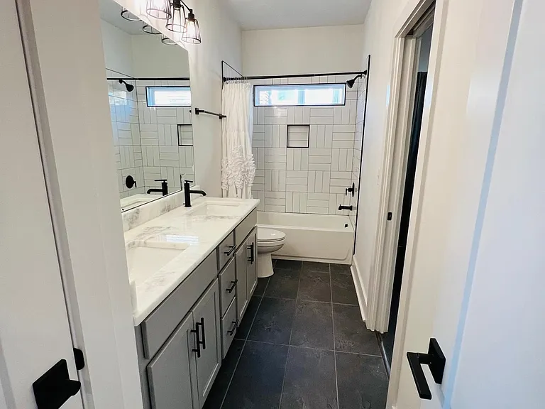 Shared bathroom