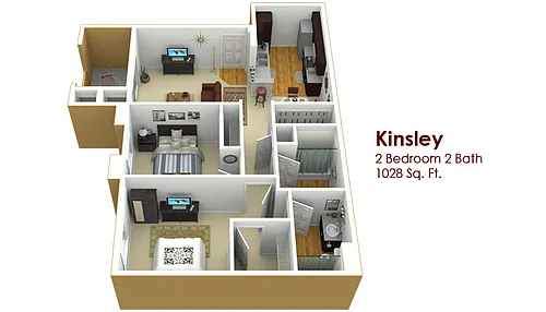 Floor plan Kinsley