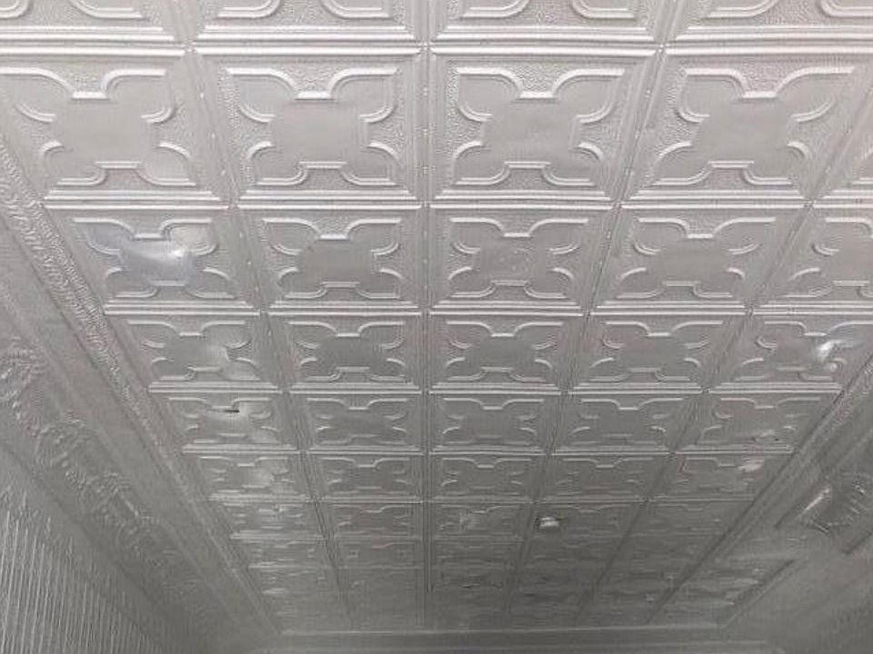 TIN CEILING AND WALLS