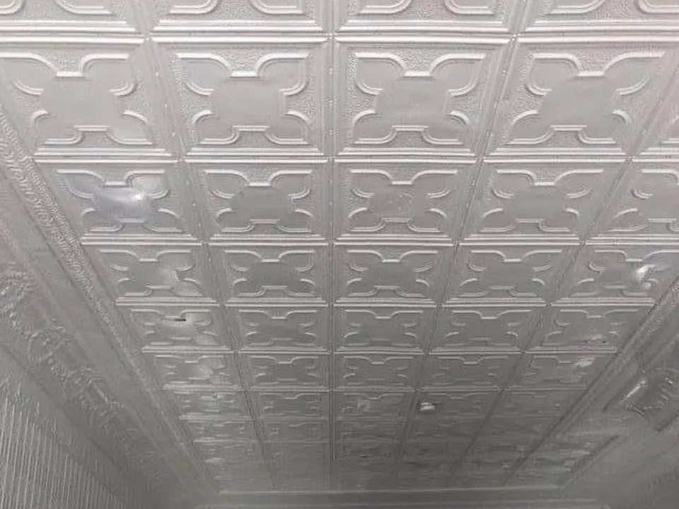 TIN CEILING AND WALLS