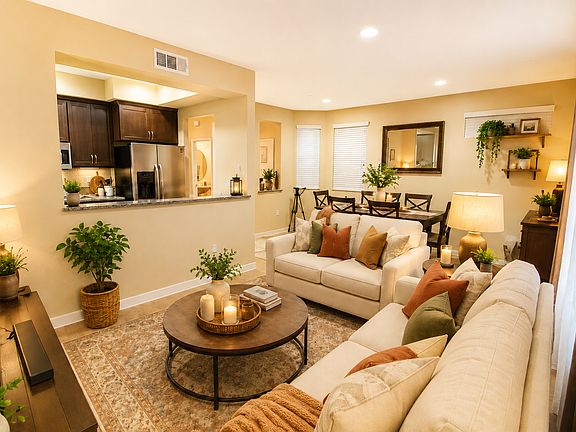 Living Room AI Furnished - Virtually Staged