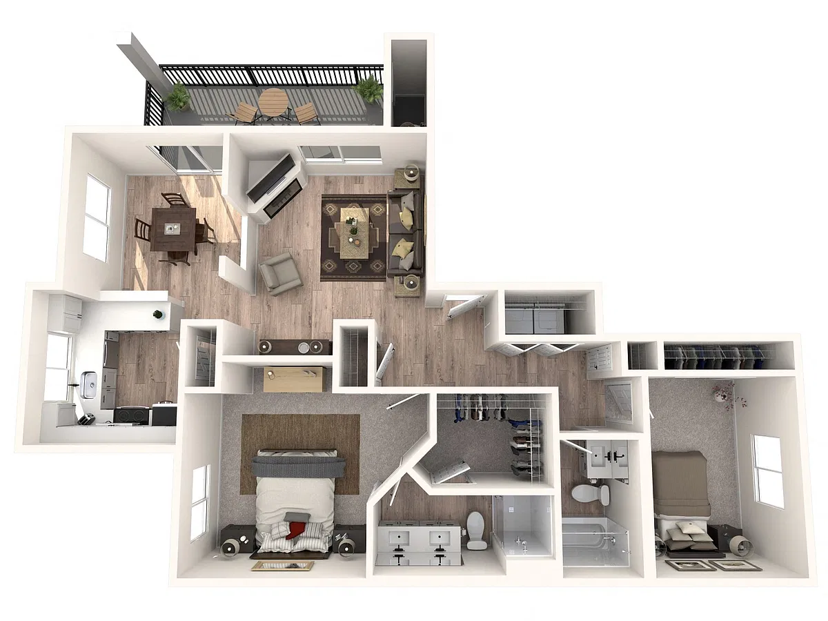 Floor plan THE IDYLWOOD RENOVATED