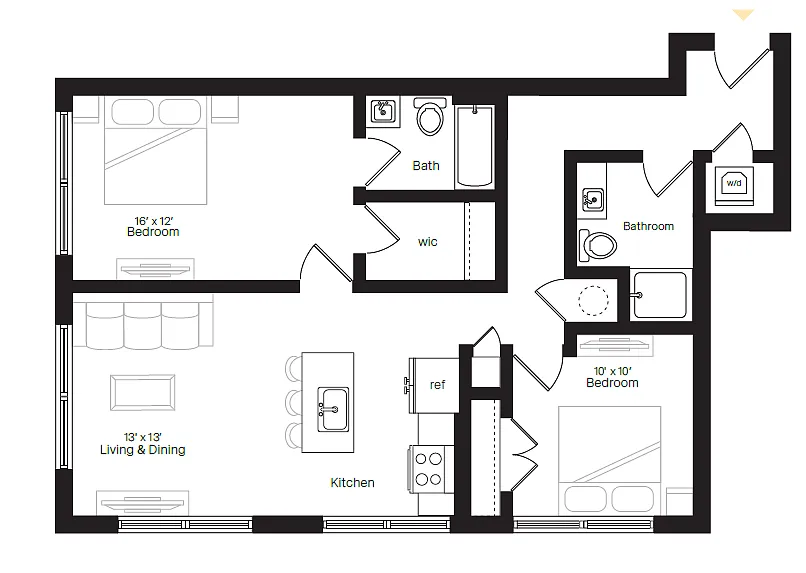 Floor plan B6 318 Collection