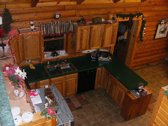 from loft to the kitchen