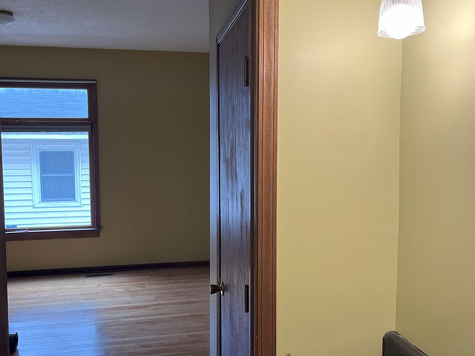 Looking out of bathroom