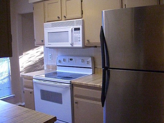 Fully stocked kitchen