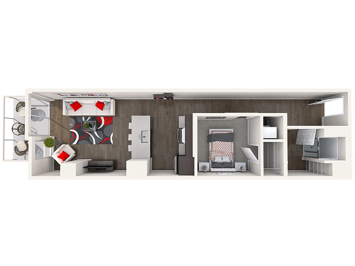 Floor plan A11 0X1