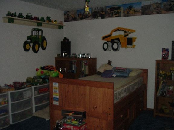 Spacious childs room