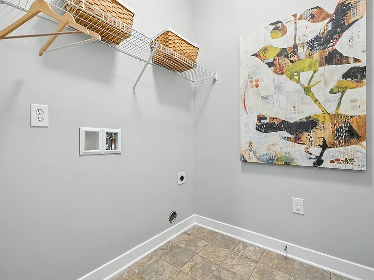 Organize with ease in spacious closets.