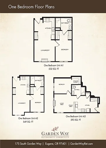 Floor plan One Bedroom