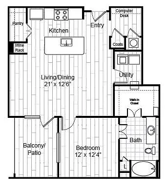 Floor plan A8