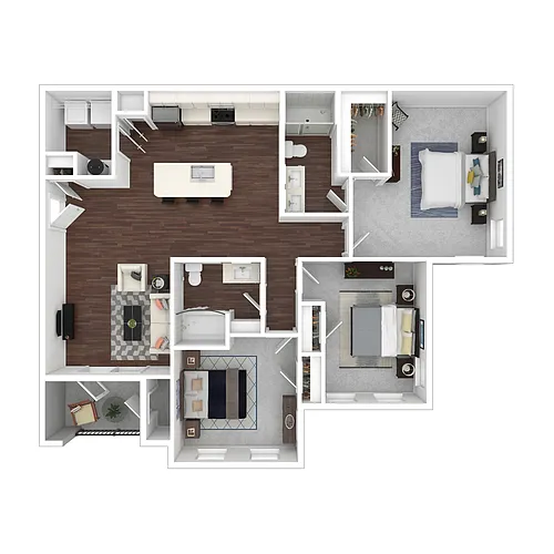Floor plan C1 Zinnia