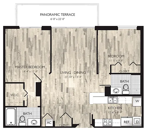 Floor plan B