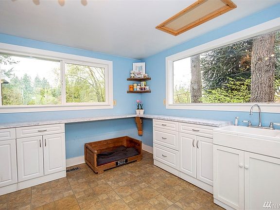 Lots of counter space for gatherings and extra storage.