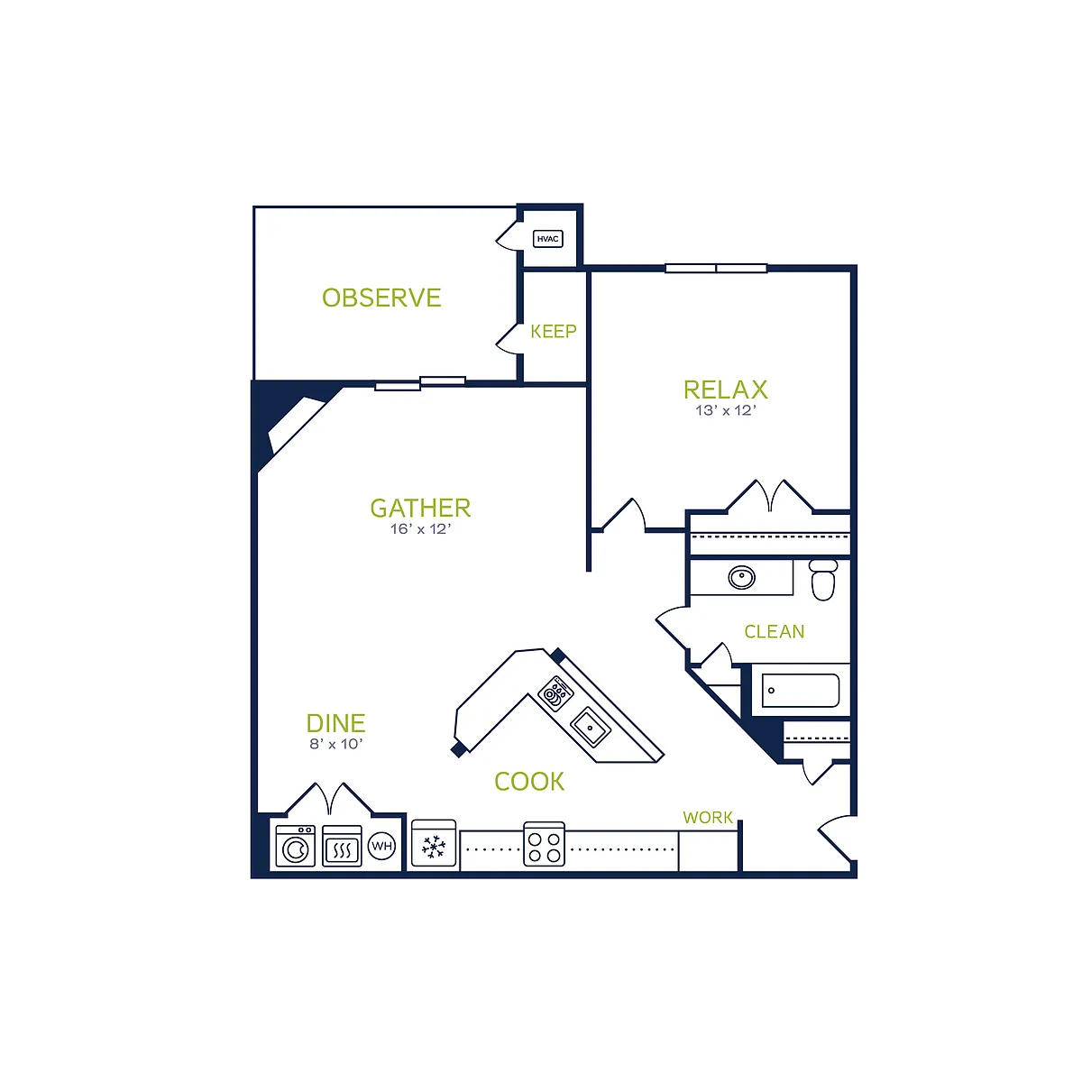 Floor plan Oakdale