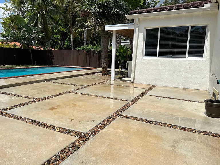 Backyard, Pool, Patio