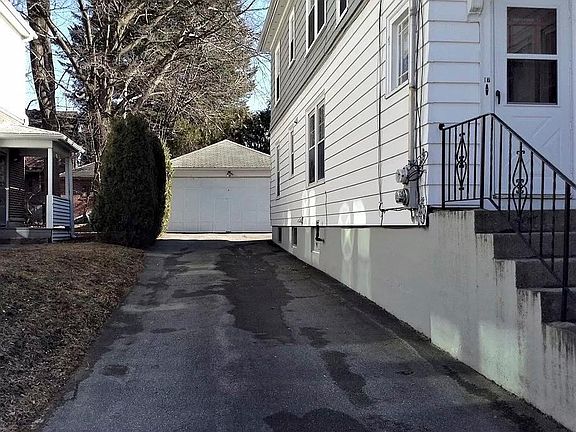Driveway with garage