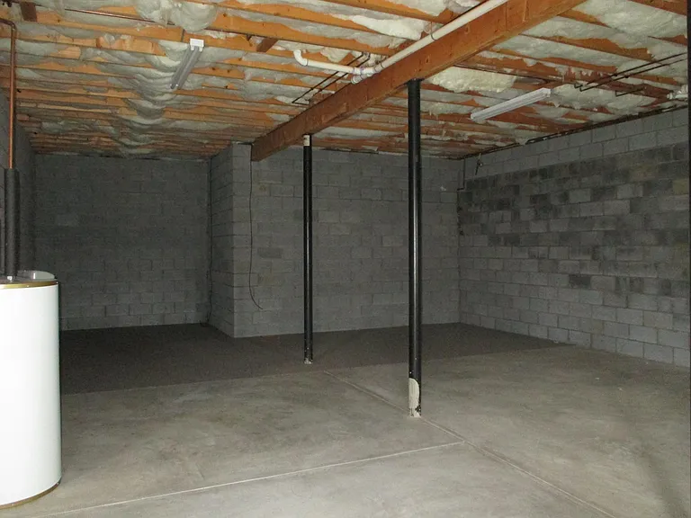Unfinished basement