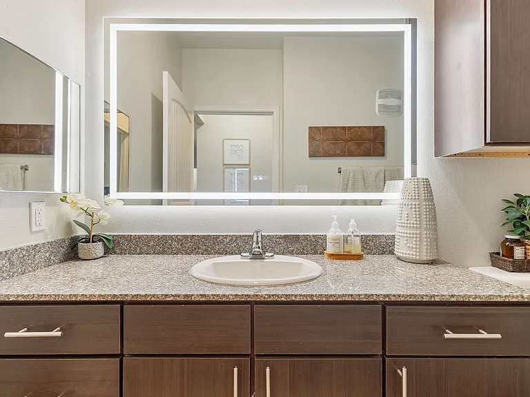 Primary Bathroom with Double Sinks