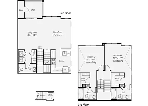 Floor plan Deerberry