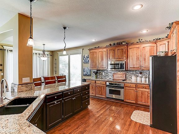 Island, granite, stainless