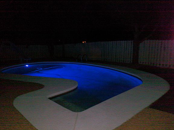 Pool at Night