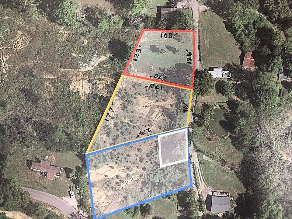 Lot outlined in blue is the.