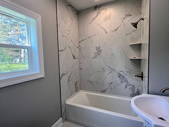 tiled bathroom