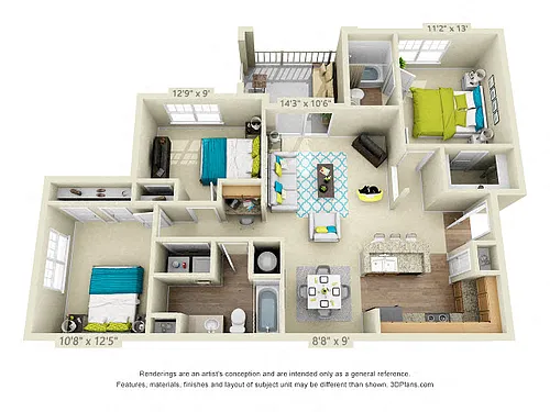 Floor plan The Station