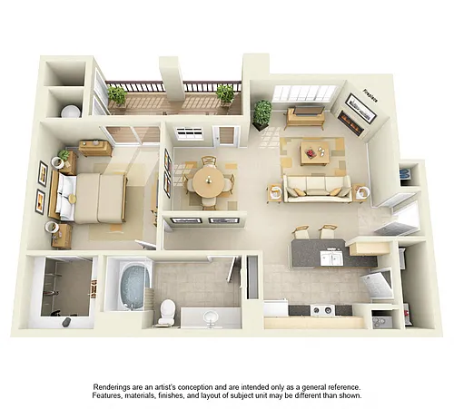 Floor plan A3 - Copper