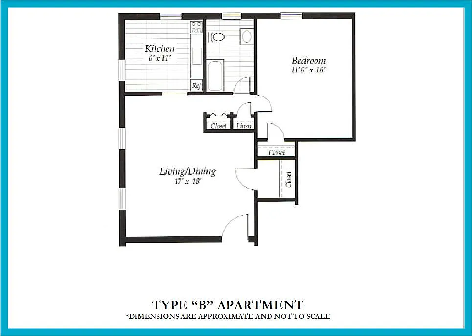 Floor plan B
