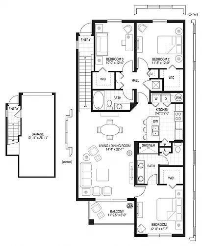 Floor plan C2A