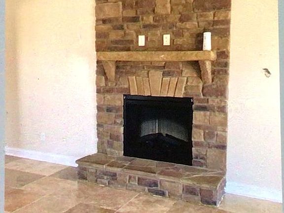 Electric Fireplace (stone)