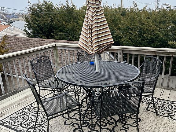 Enjoy your morning coffee or glass of wine on this outdoor deck.