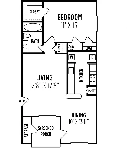 Floor plan The Maple