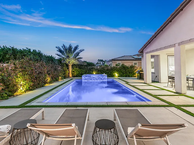 Outdoor Pool and Spa