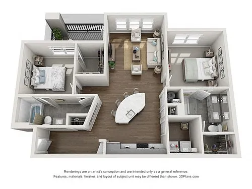 Floor plan Rollins