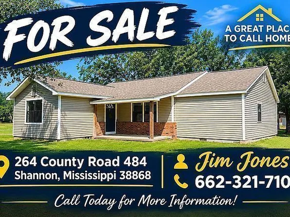 264 County Road 484, Shannon, MS 38868