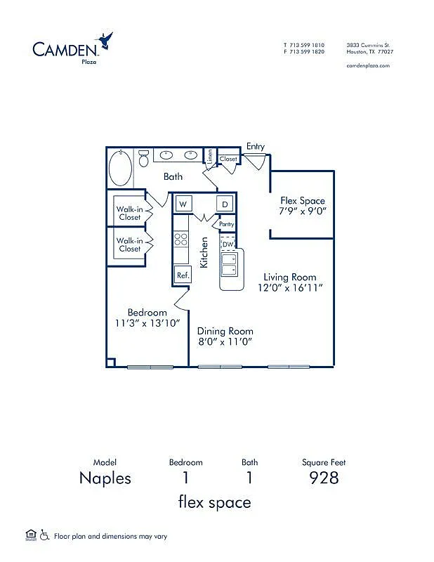 Floor plan Naples